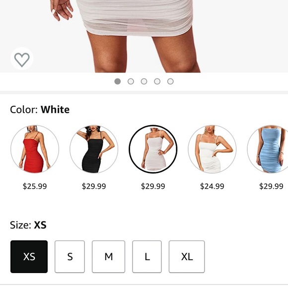 ✨ White Mesh Bodycon ✨ - Picture 3 of 3